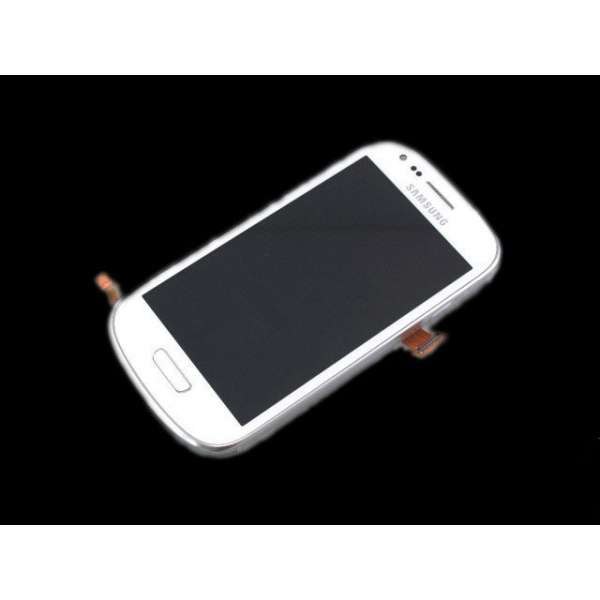Samsung i8190 Galaxy S3 Mini Front Assembly White with free tools.
